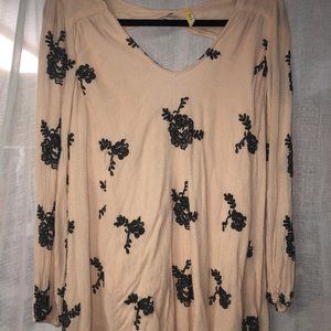 Free People Emmas Embroidered Dress